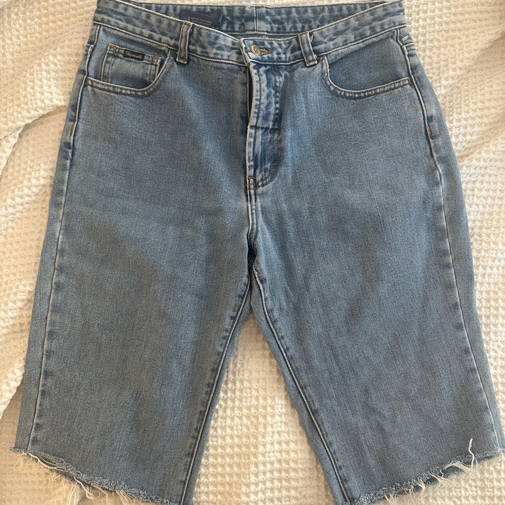 Vintage faconnable Bermuda jean shorts